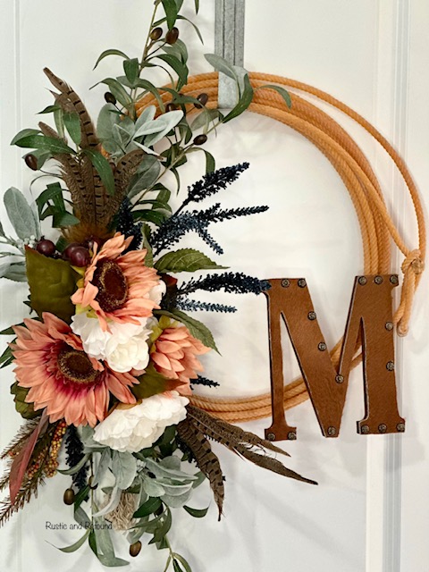 DIY Rope Wreath - Rustic and Refound